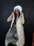 Long vest "FALL" FC27 - LIGHT BEIGE PRE-ORDER